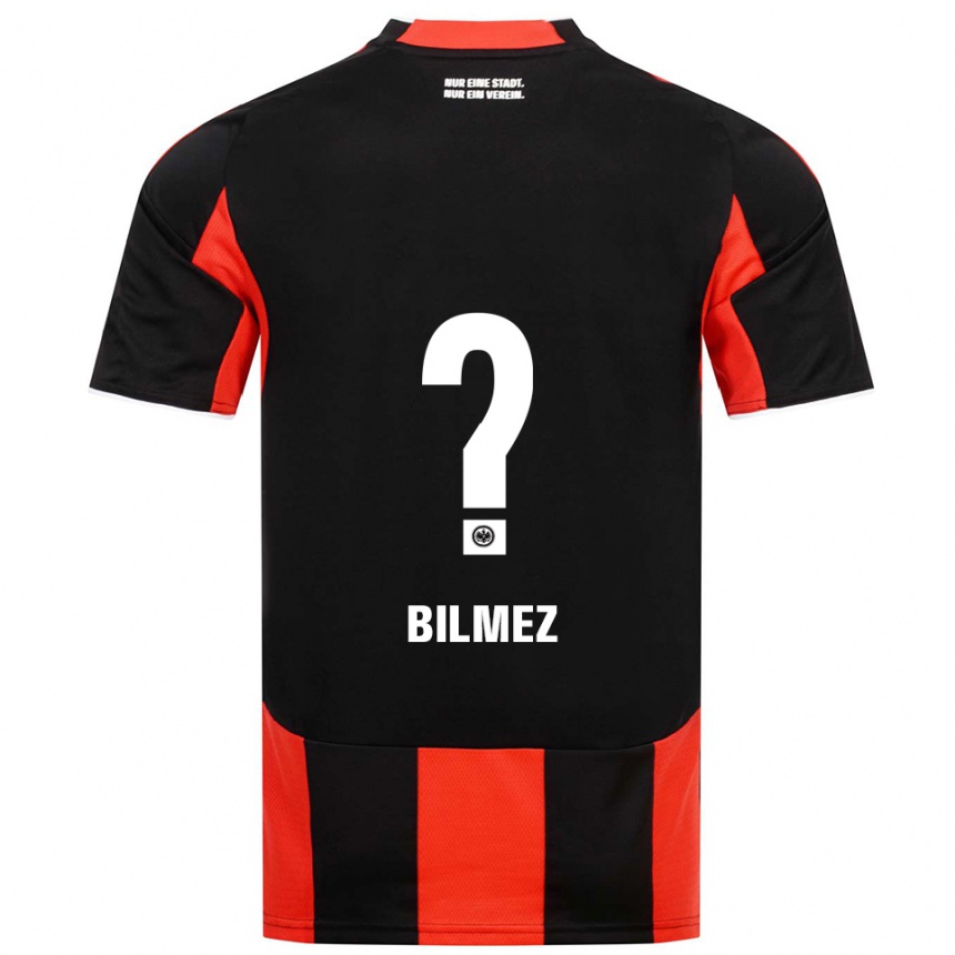 גברים כדורגל Attila Bilmez #0 שחור אדום ג'רזי ביתית 2025/26