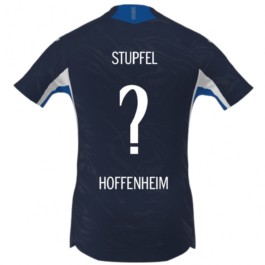 גברים כדורגל Janis Stupfel #0 נייבי לבן ג'רזי ביתית 2025/26