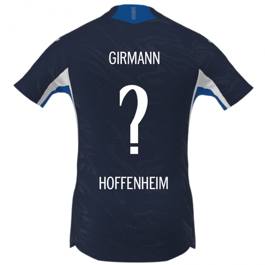גברים כדורגל David Girmann #0 נייבי לבן ג'רזי ביתית 2025/26