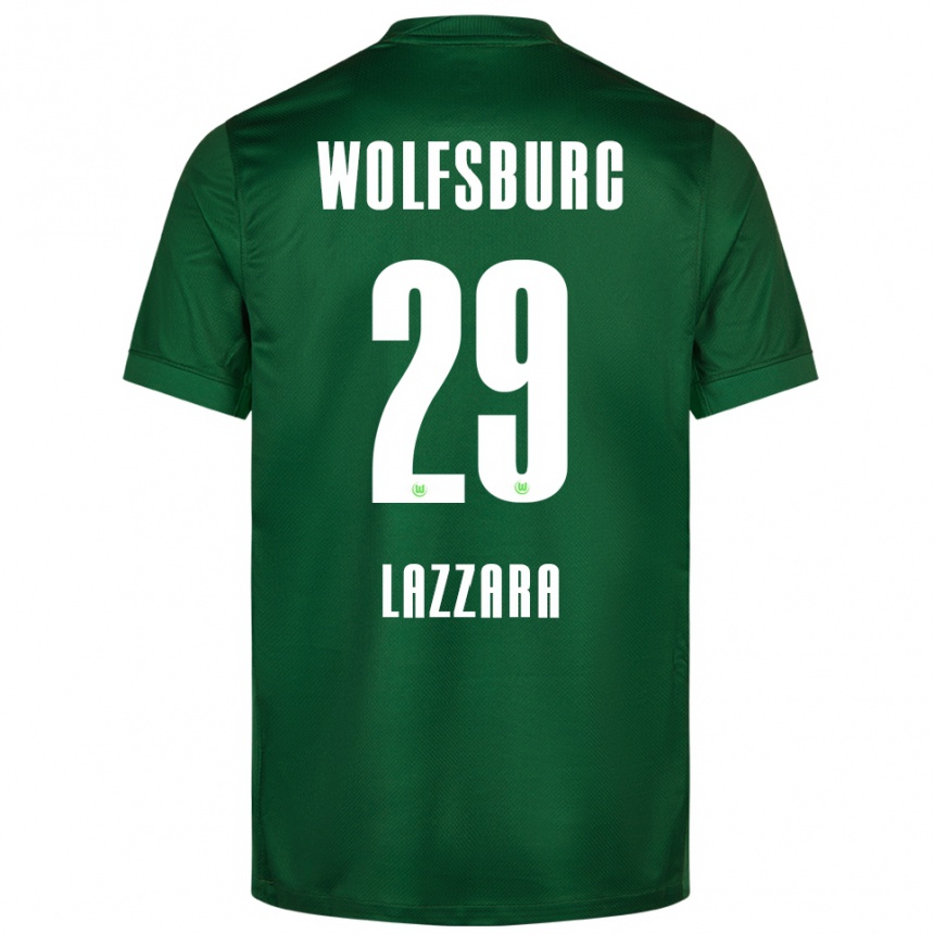 גברים כדורגל Luan Lazzara #29 ירוק לבן ג'רזי ביתית 2025/26