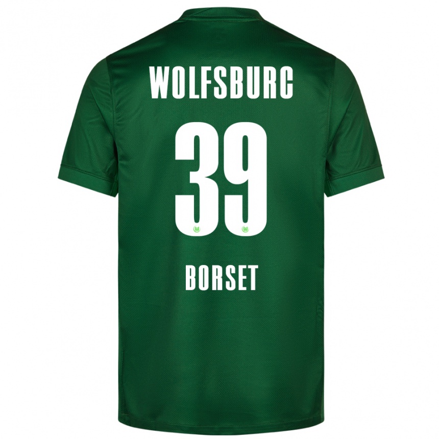 גברים כדורגל אנדרס בורסט #39 ירוק לבן ג'רזי ביתית 2025/26 גברים כדורגל אנדרס בורסט #39 ירוק לבן ג'רזי ביתית 2025/26