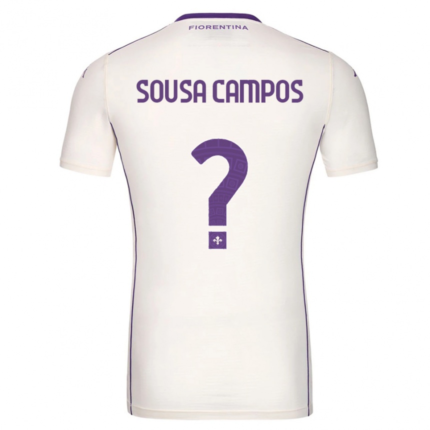 גברים כדורגל Matteo Sousa Campos #0 לבן סגול אדום הרחק ג'רזי 2025/26