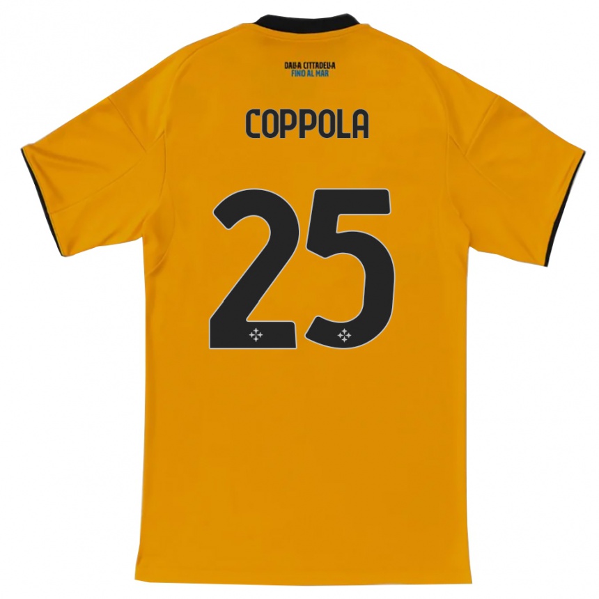 גברים כדורגל פרנצ'סקו קופולה #25 כתום כחול הרחק ג'רזי 2025/26