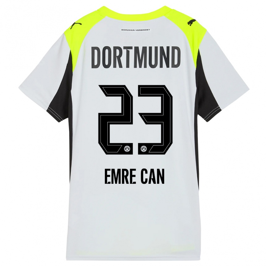 גברים כדורגל אמרה צ'אן #23 צהוב פלואורסצנטי הרחק ג'רזי 2025/26