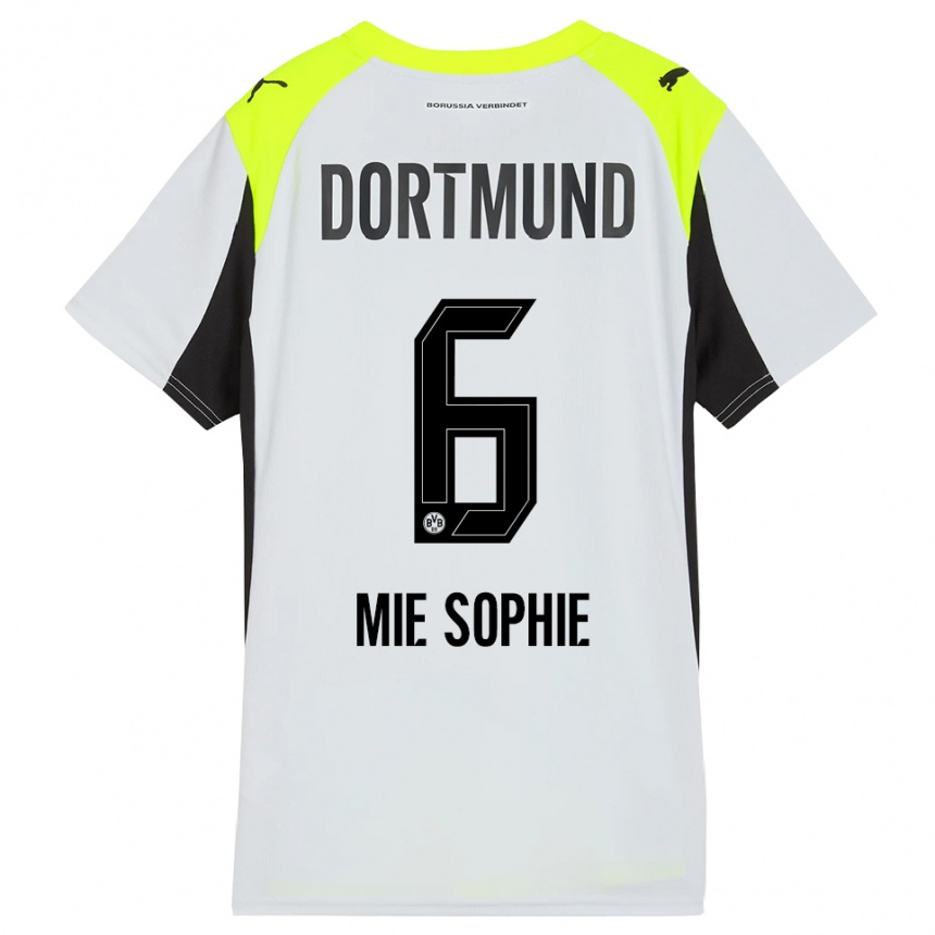 גברים כדורגל מי סופי סאנדו #6 צהוב פלואורסצנטי הרחק ג'רזי 2025/26