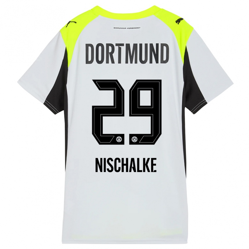 גברים כדורגל ג׳רמיין ניז'אלקה #29 צהוב פלואורסצנטי הרחק ג'רזי 2025/26 גברים כדורגל ג׳רמיין ניז'אלקה #29 צהוב פלואורסצנטי הרחק ג'רזי 2025/26