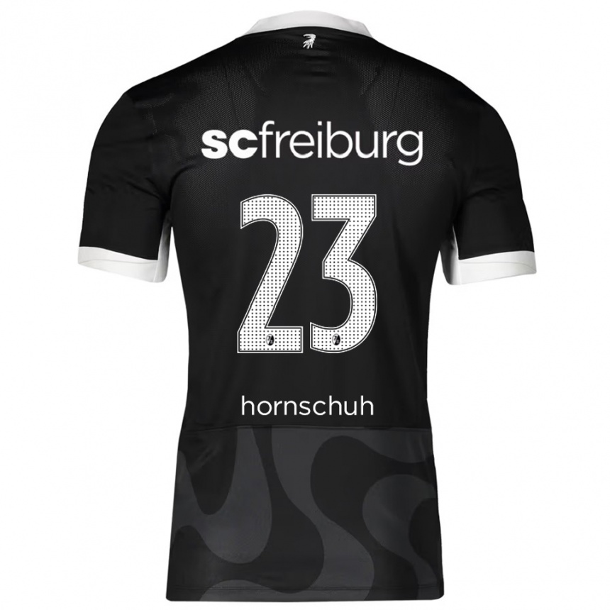 גברים כדורגל מארק הורנשו #23 שחור לבן הרחק ג'רזי 2025/26