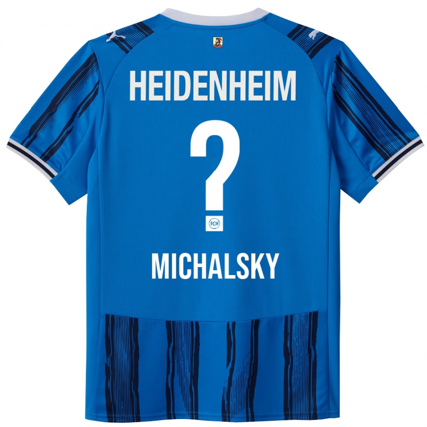 גברים כדורגל Hanna Michalsky #0 כחול נייבי הרחק ג'רזי 2025/26