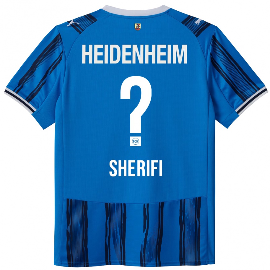 גברים כדורגל Blin Sherifi #0 כחול נייבי הרחק ג'רזי 2025/26