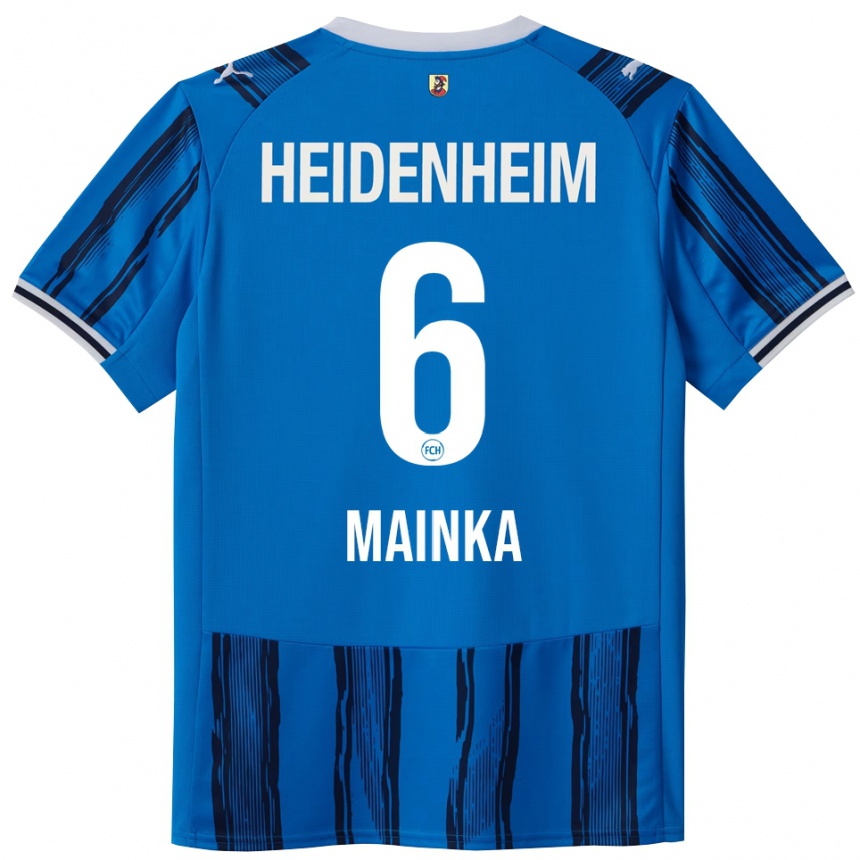 גברים כדורגל פטריק מאינקה #6 כחול נייבי הרחק ג'רזי 2025/26 גברים כדורגל פטריק מאינקה #6 כחול נייבי הרחק ג'רזי 2025/26