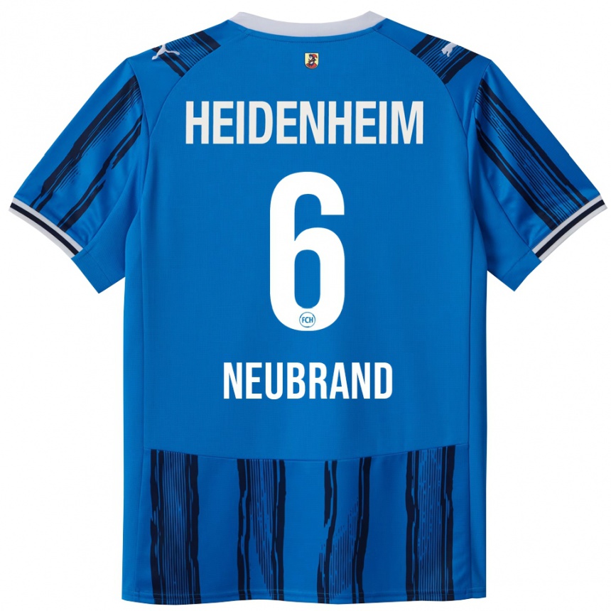 גברים כדורגל Tina Neubrand #6 כחול נייבי הרחק ג'רזי 2025/26