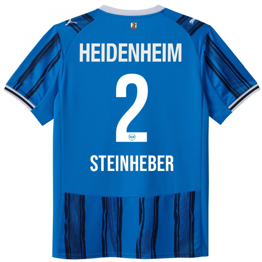 גברים כדורגל Leni Steinheber #2 כחול נייבי הרחק ג'רזי 2025/26