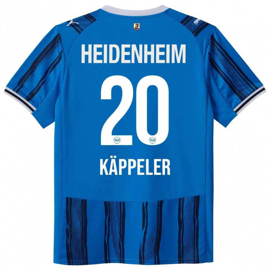 גברים כדורגל Lina Käppeler #20 כחול נייבי הרחק ג'רזי 2025/26