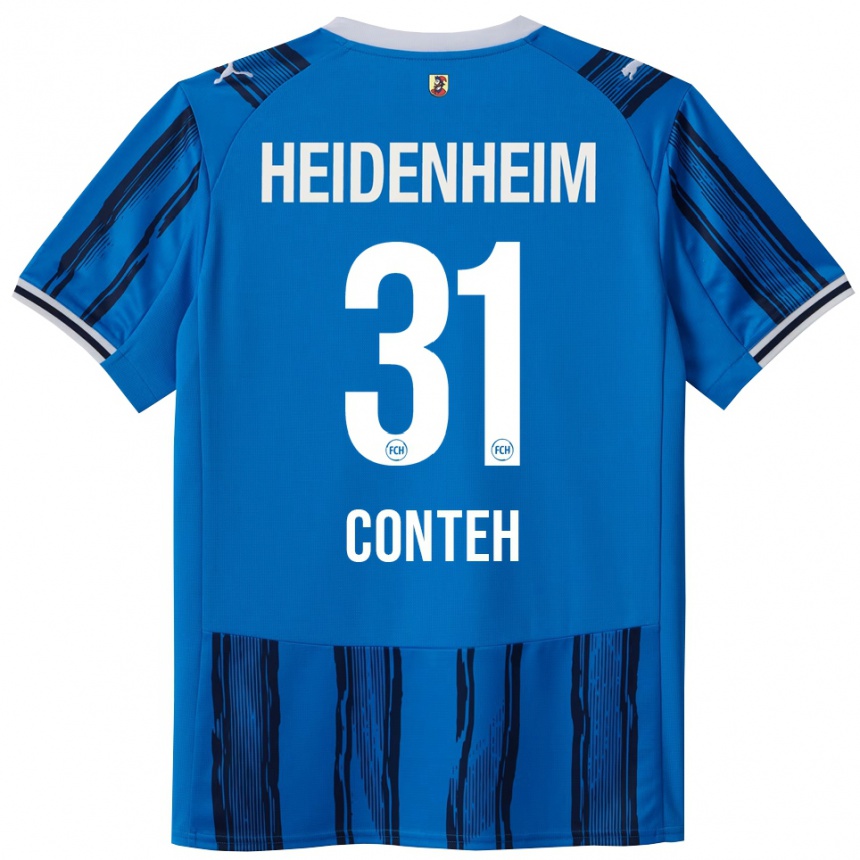 גברים כדורגל Sirlord Conteh #31 כחול נייבי הרחק ג'רזי 2025/26