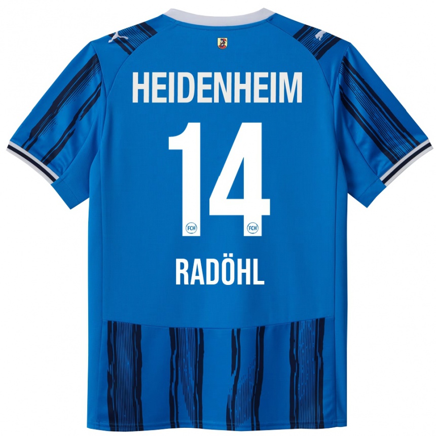 גברים כדורגל Tim Radöhl #14 כחול נייבי הרחק ג'רזי 2025/26