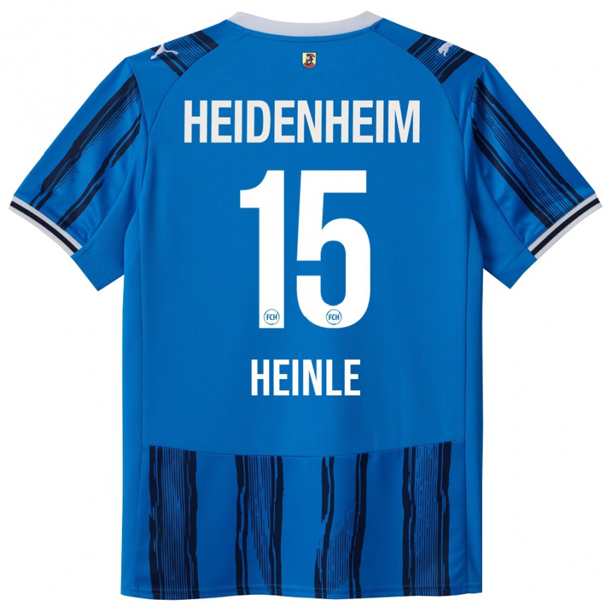 גברים כדורגל Paul Heinle #15 כחול נייבי הרחק ג'רזי 2025/26
