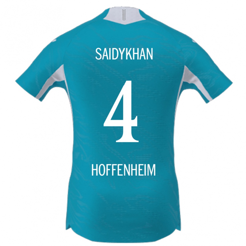 גברים כדורגל Ibrahim Saidykhan #4 תכלת הרחק ג'רזי 2025/26