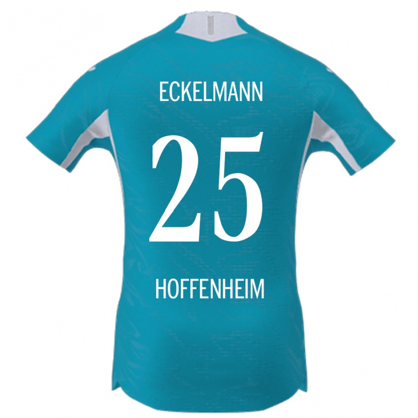 גברים כדורגל Henri Eckelmann #25 תכלת הרחק ג'רזי 2025/26