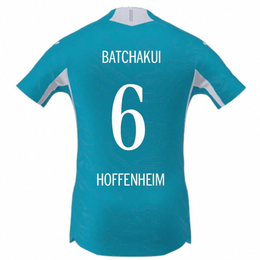 גברים כדורגל Kylian Batchakui #6 תכלת הרחק ג'רזי 2025/26