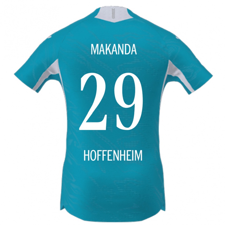 גברים כדורגל Blessing Makanda #29 תכלת הרחק ג'רזי 2025/26