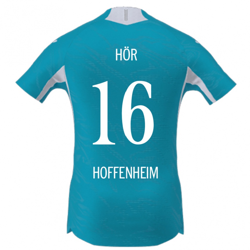 גברים כדורגל Yannis Hör #16 תכלת הרחק ג'רזי 2025/26