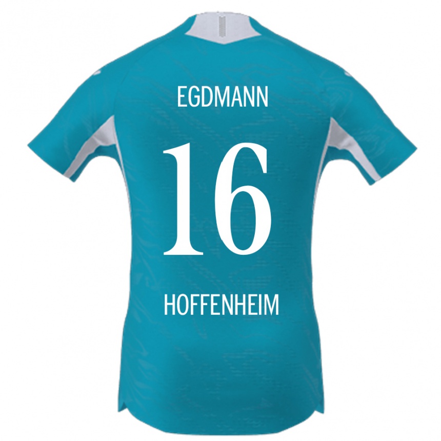 גברים כדורגל Mika Egdmann #16 תכלת הרחק ג'רזי 2025/26