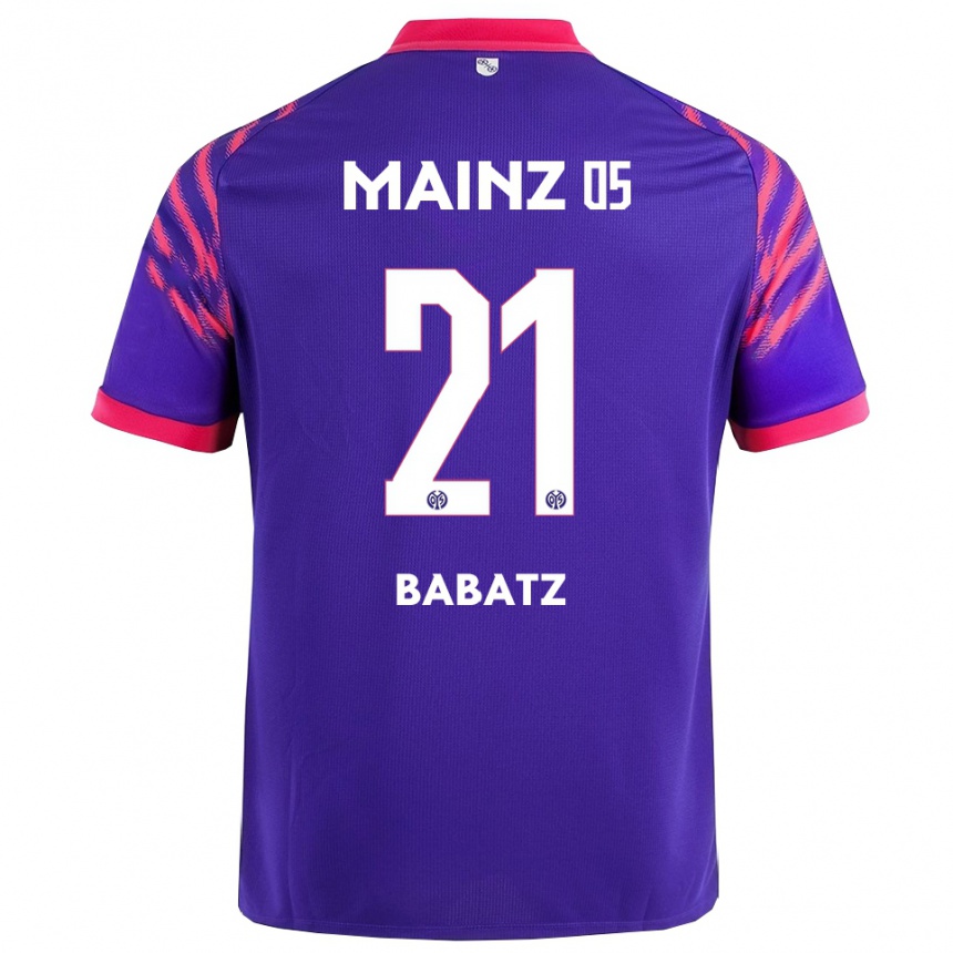 גברים כדורגל לואי מרלון באבץ #21 נייבי ורוד הרחק ג'רזי 2025/26