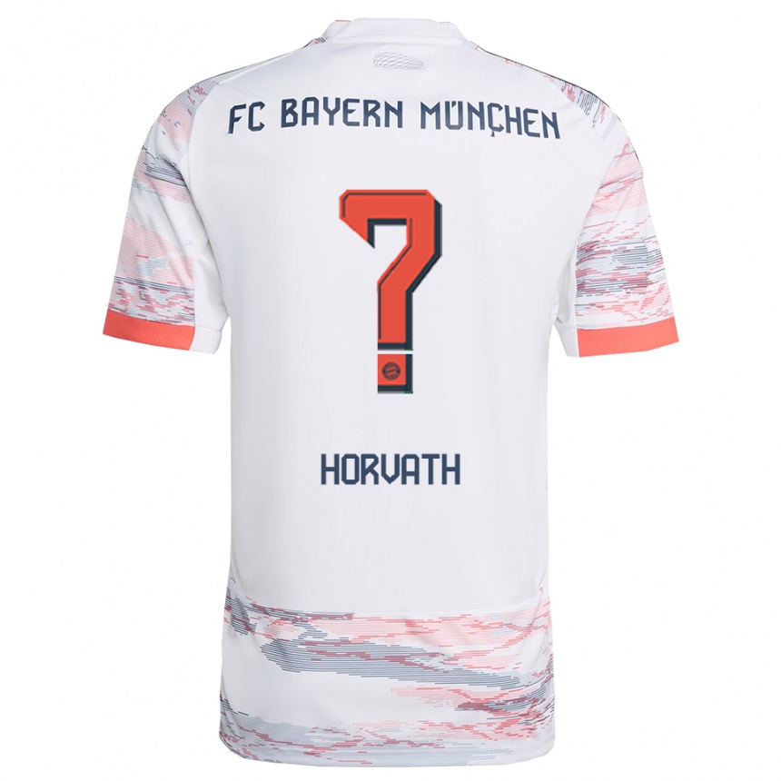 גברים כדורגל Jakob Horvath #0 לבן אפור הרחק ג'רזי 2025/26