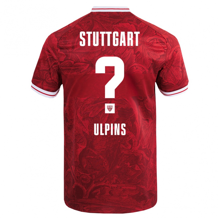 גברים כדורגל טימו אולפינס #0 אדום שחור הרחק ג'רזי 2025/26