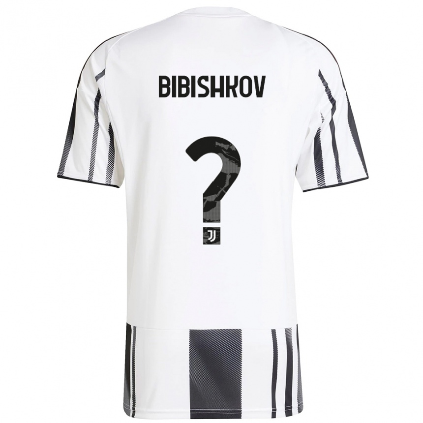 נשים כדורגל Marsel Bibishkov #0 לבן שחור ג'רזי ביתית 2025/26