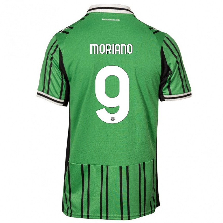 נשים כדורגל Andrea Moriano #9 ירוק שחור ג'רזי ביתית 2025/26