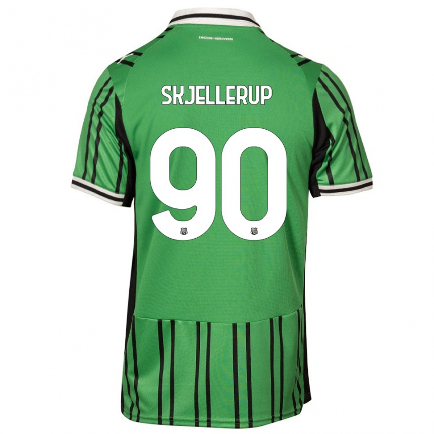 נשים כדורגל לאורס שילרופ #90 ירוק שחור ג'רזי ביתית 2025/26