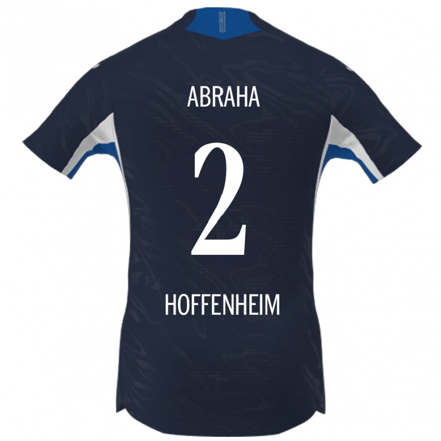 נשים כדורגל נתנאל אברהה #2 נייבי לבן ג'רזי ביתית 2025/26