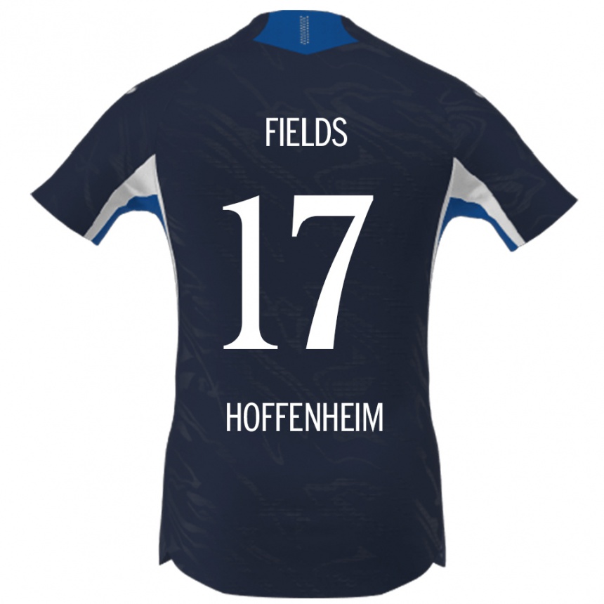 נשים כדורגל Jykese Fields #17 נייבי לבן ג'רזי ביתית 2025/26