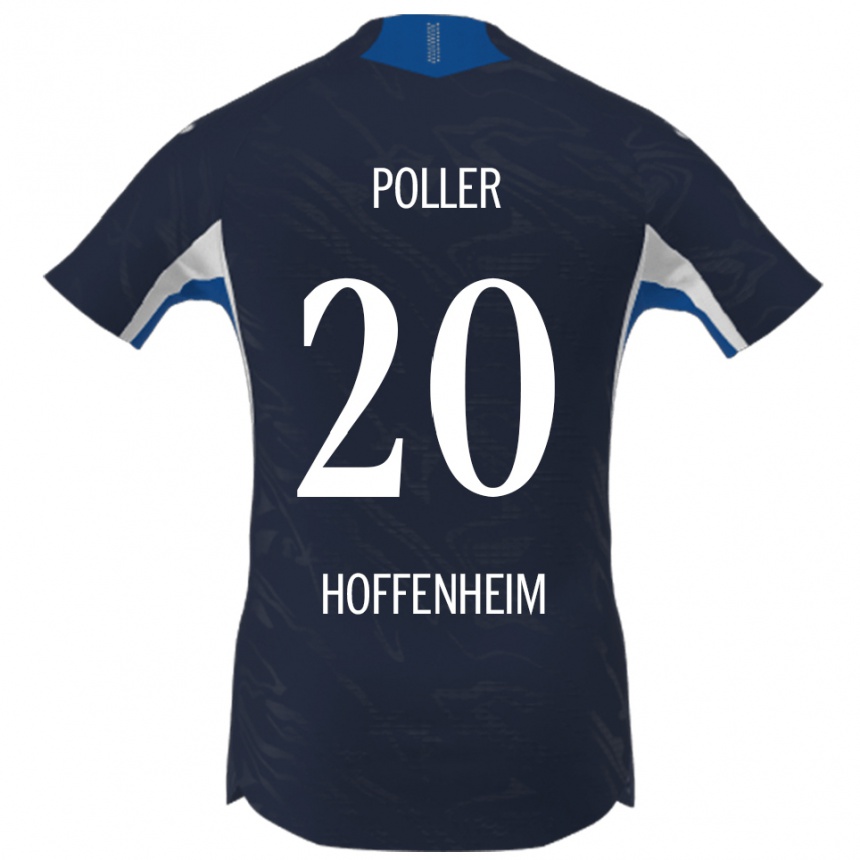 נשים כדורגל Tiago Poller #20 נייבי לבן ג'רזי ביתית 2025/26