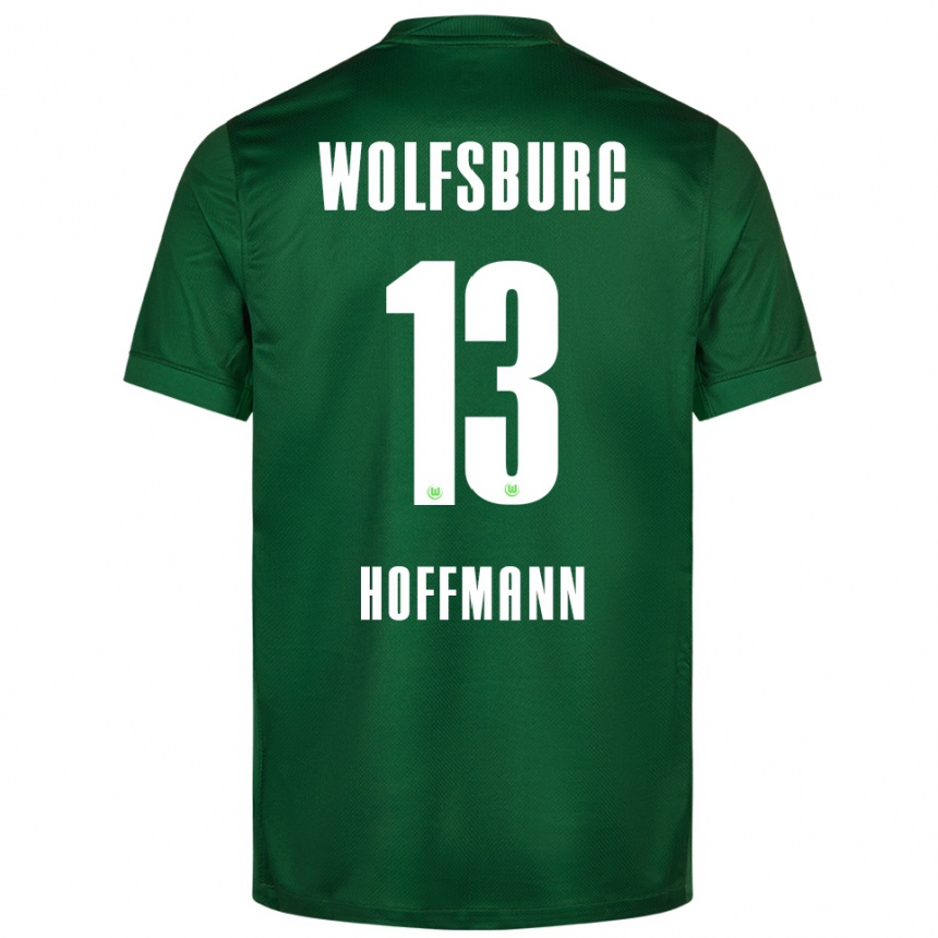 נשים כדורגל נילס הופמן #13 ירוק לבן ג'רזי ביתית 2025/26