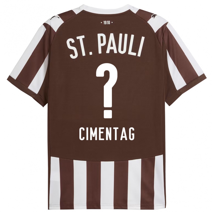 נשים כדורגל Denis Cimentag #0 קפה לבן ג'רזי ביתית 2025/26