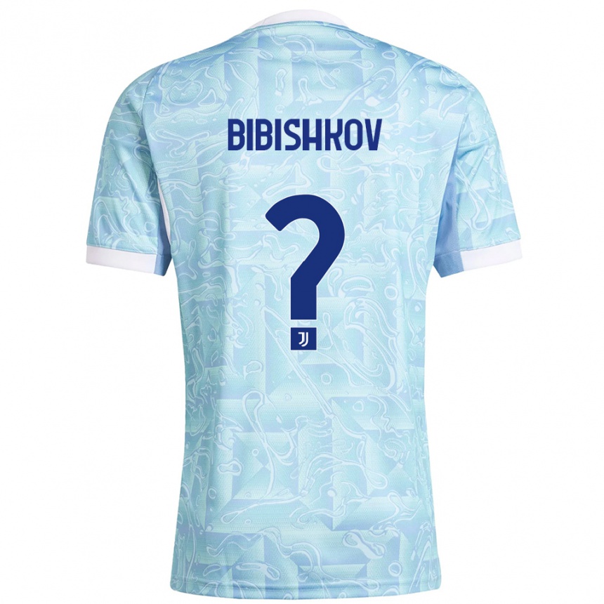 נשים כדורגל Marsel Bibishkov #0 תכלת צהוב הרחק ג'רזי 2025/26