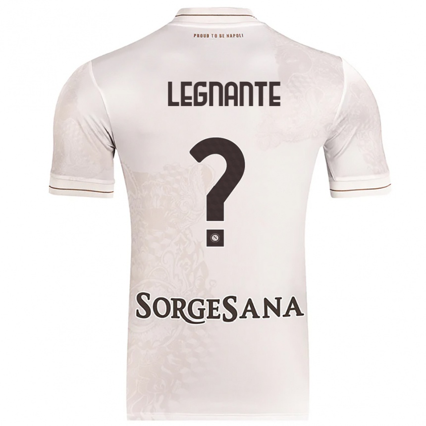 נשים כדורגל Manuel Legnante #0 שמפניה חום הרחק ג'רזי 2025/26