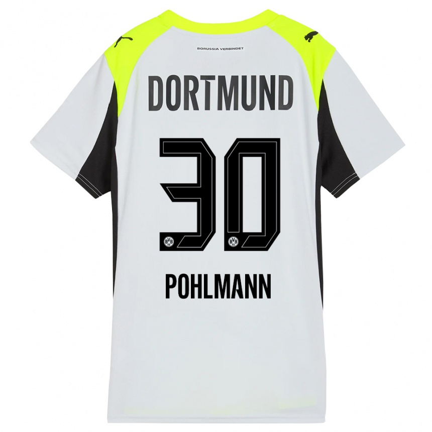 נשים כדורגל אולה פולמן #30 צהוב פלואורסצנטי הרחק ג'רזי 2025/26