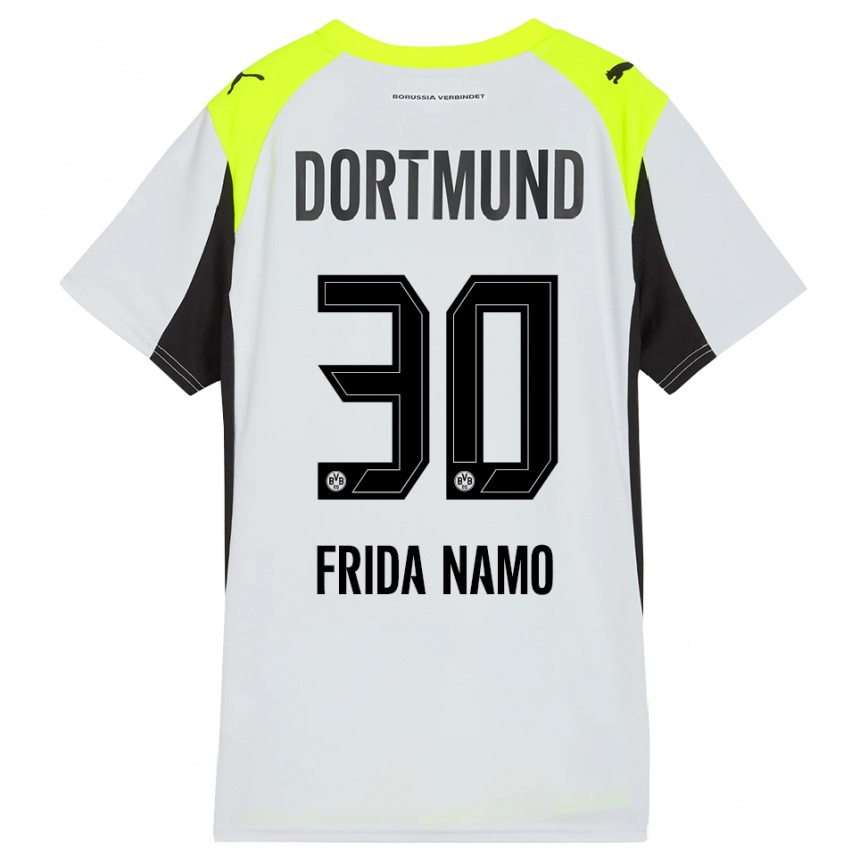 נשים כדורגל רונינג פרידה נאמו #30 צהוב פלואורסצנטי הרחק ג'רזי 2025/26