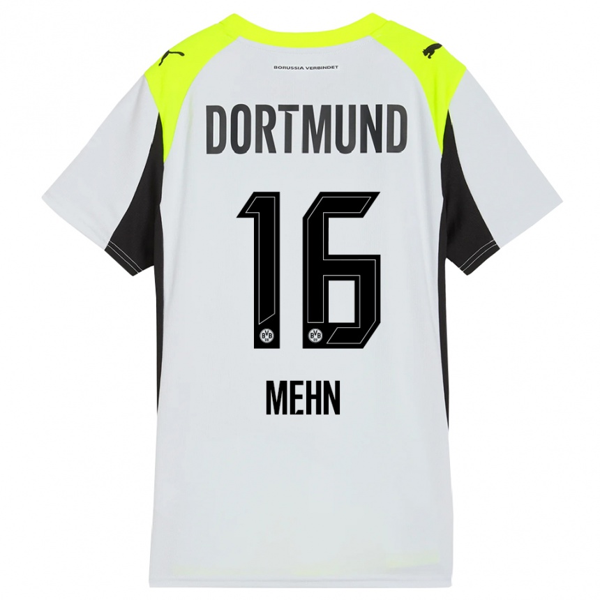 נשים כדורגל פיל ג'וזף מהן #16 צהוב פלואורסצנטי הרחק ג'רזי 2025/26