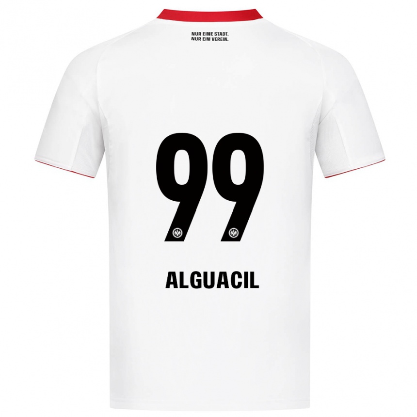 נשים כדורגל איינהואה אלגואפיל אמורס #99 לבן אדום הרחק ג'רזי 2025/26