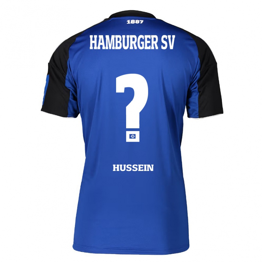נשים כדורגל Schadi Hussein #0 כחול שחור הרחק ג'רזי 2025/26