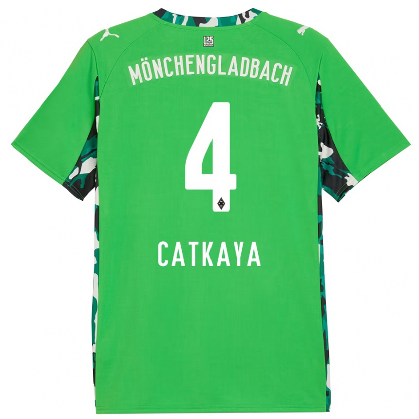 נשים כדורגל טלה קטקאיה #4 ירוק שחור הרחק ג'רזי 2025/26