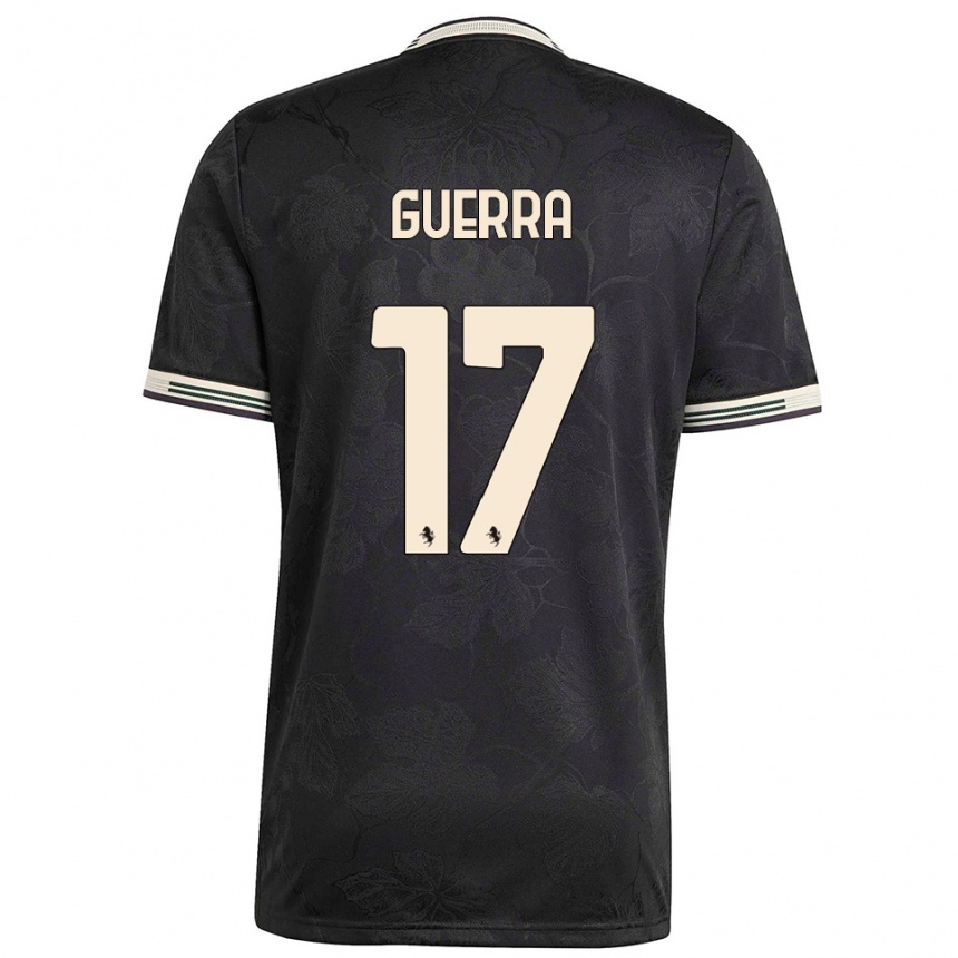 נשים כדורגל סימונה גרה #17 שחור לבן ירוק ג'רזי קיט שלישי 2025/26