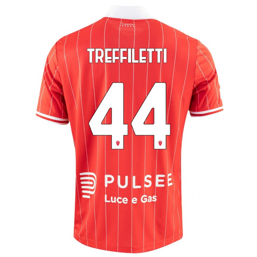 ילדים כדורגל דייט דנילו #44 אדום לבן ג'רזי ביתית 2025/26