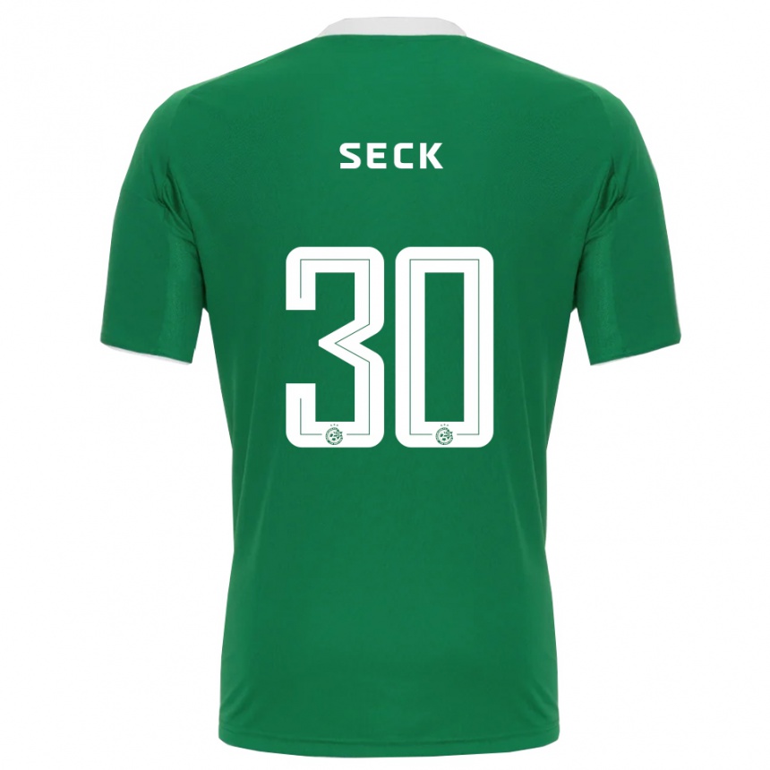 ילדים כדורגל עבדוליי סק #30 ירוק לבן ג'רזי ביתית 2025/26