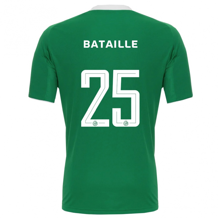 ילדים כדורגל ילה בטאייה #25 ירוק לבן ג'רזי ביתית 2025/26