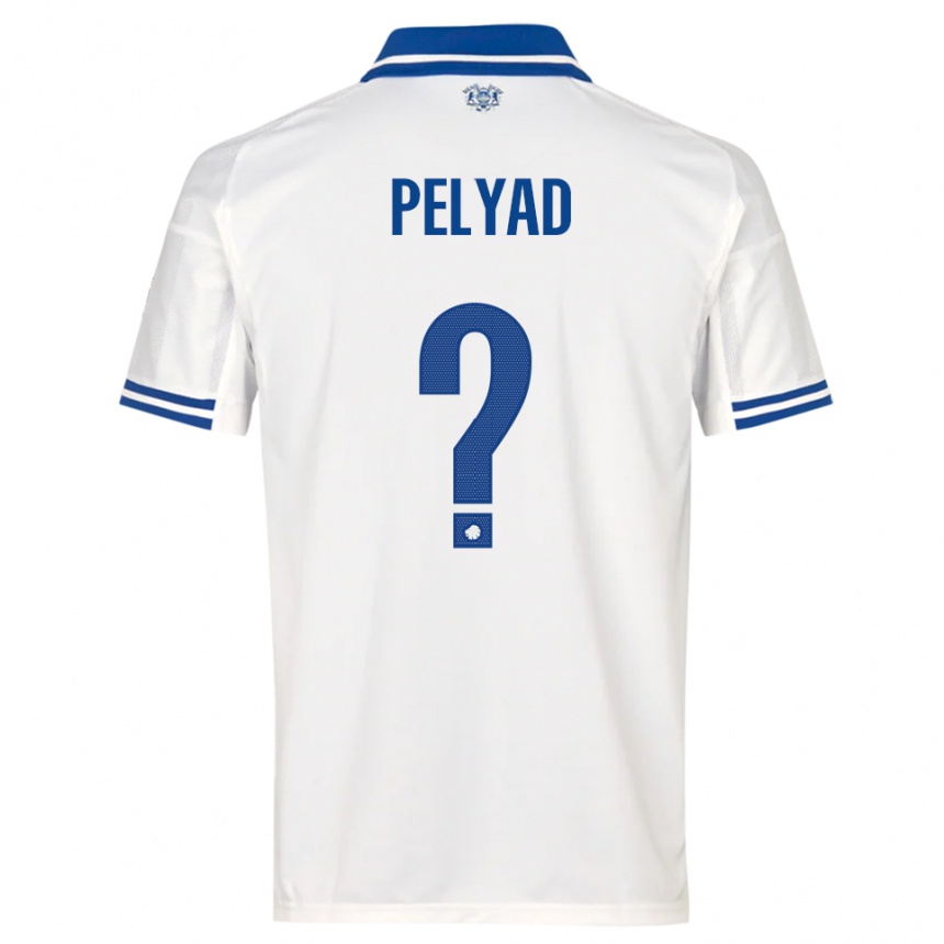 ילדים כדורגל Shahin Pelyad #0 לבן כחול ג'רזי ביתית 2025/26